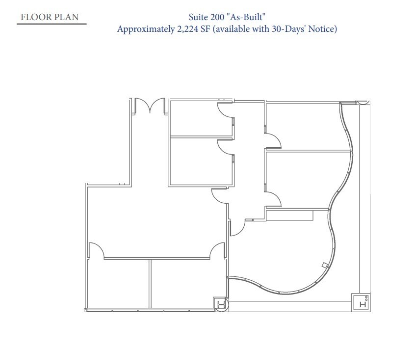 16870 W Bernardo Dr, San Diego, CA à louer Plan d’étage– Image 1 sur 4