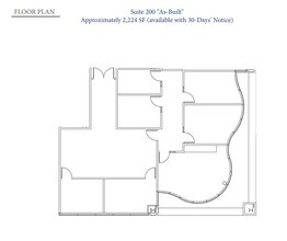 16870 W Bernardo Dr, San Diego, CA à louer Plan d’étage– Image 1 sur 4