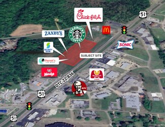 Plus de détails pour Hwy 51 & Atoka-Munford Rd, Atoka, TN - Terrain à louer