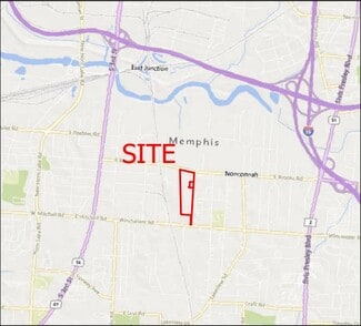 Plus de détails pour 563 E Brooks Rd, Memphis, TN - Terrain à vendre