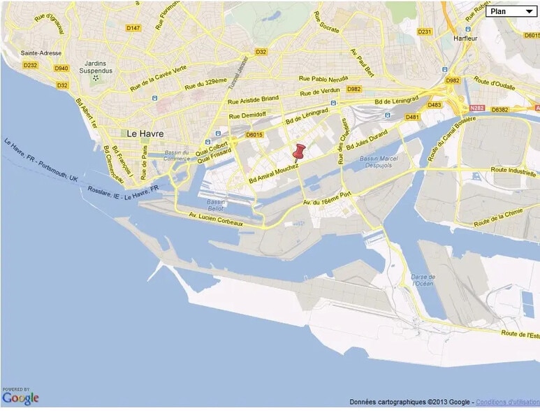 Bureau dans Le Havre à louer - Plan d’étage – Image 3 sur 3