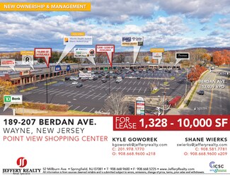 Plus de détails pour 189-207 Berdan Ave, Wayne, NJ - Local commercial à louer