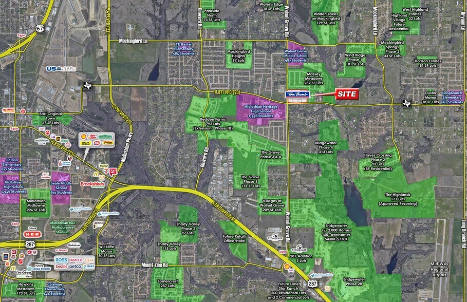 NEC FM 1387 & Walnut Grove Rd, Midlothian, TX à louer - Photo de l’immeuble – Image 3 sur 5