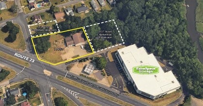 605 Stiles Ave, Maple Shade, NJ - VUE AÉRIENNE  vue de carte