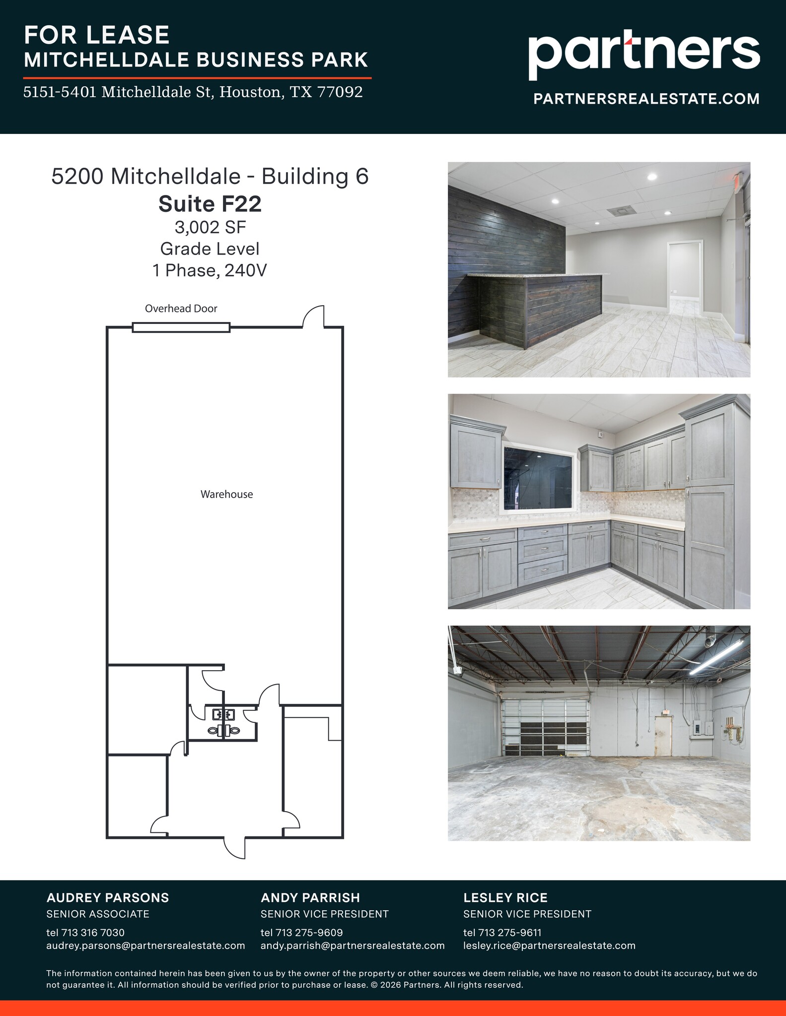 5151 Mitchelldale St, Houston, TX à louer Plan de site– Image 1 sur 1