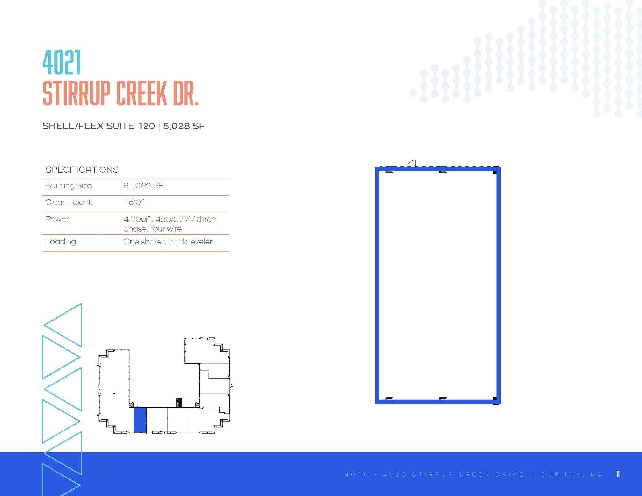 4016-4025 Stirrup Creek Dr, Durham, NC à louer Plan d’étage– Image 1 sur 1