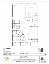 3310 Matrix Dr, Richardson, TX à louer Plan de site– Image 1 sur 1