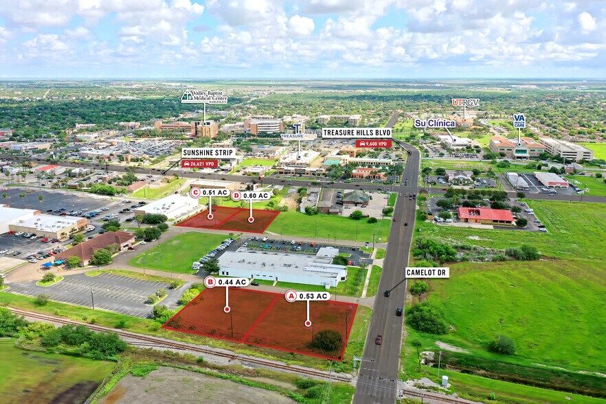 Camelot Dr, Harlingen, TX à vendre - Aérien – Image 1 sur 6