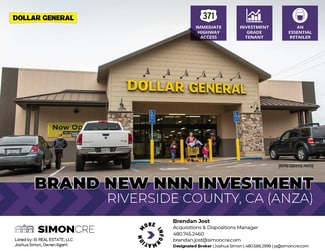 Plus de détails pour 56700 Cahuilla Rd, Anza, CA - Local commercial à vendre
