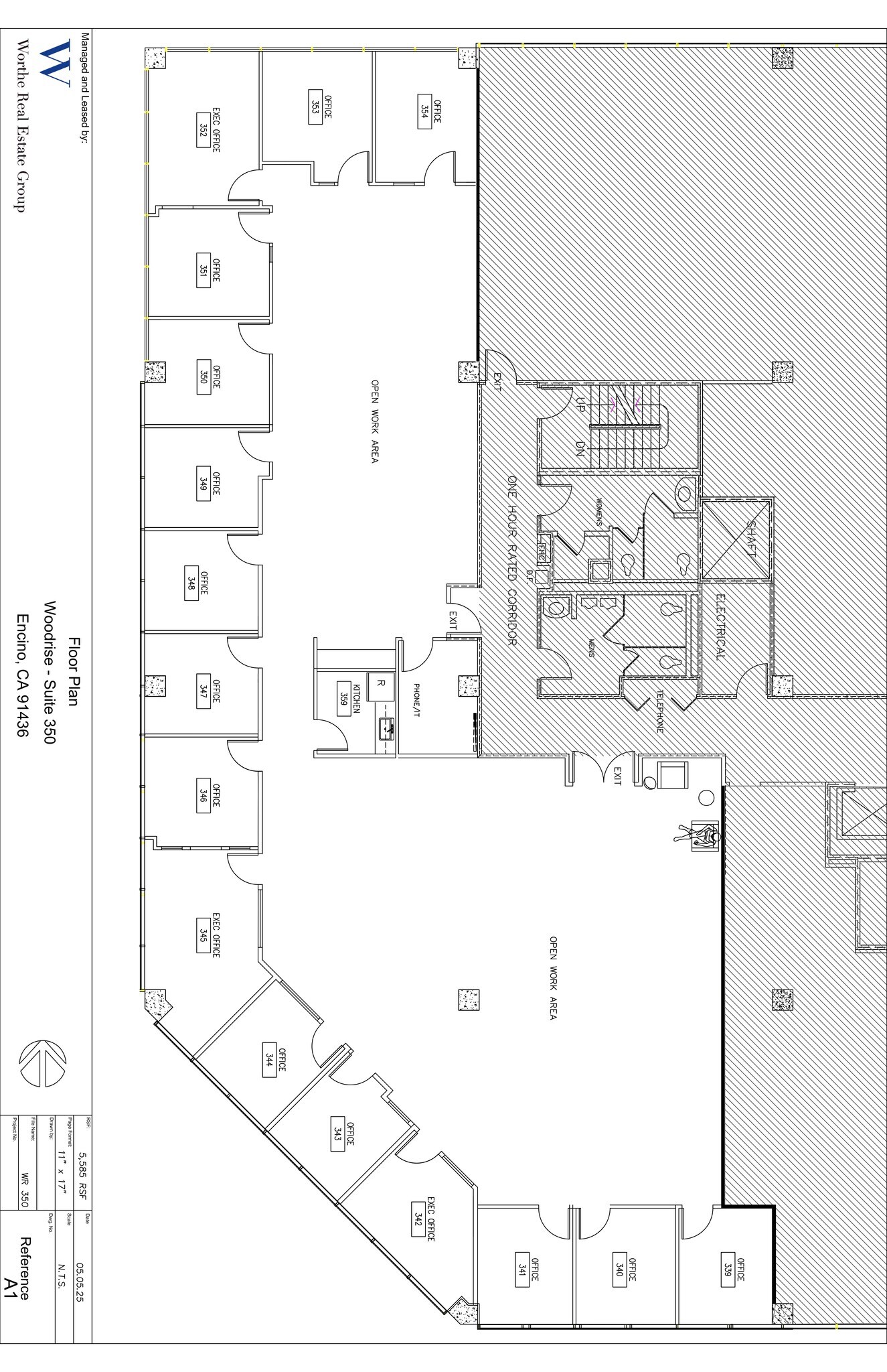 16130 Ventura Blvd, Encino, CA à louer Plan de site– Image 1 sur 1