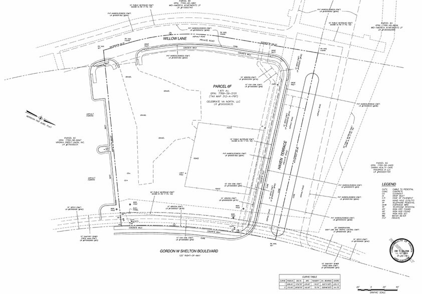 2200 Gordon W. Shelton blvd, Fredericksburg, VA à louer - Plan cadastral – Image 3 sur 3