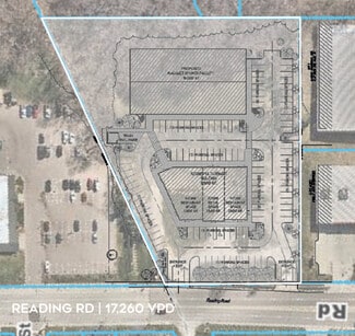 Plus de détails pour 10890 Reading Rd, Cincinnati, OH - Terrain à vendre