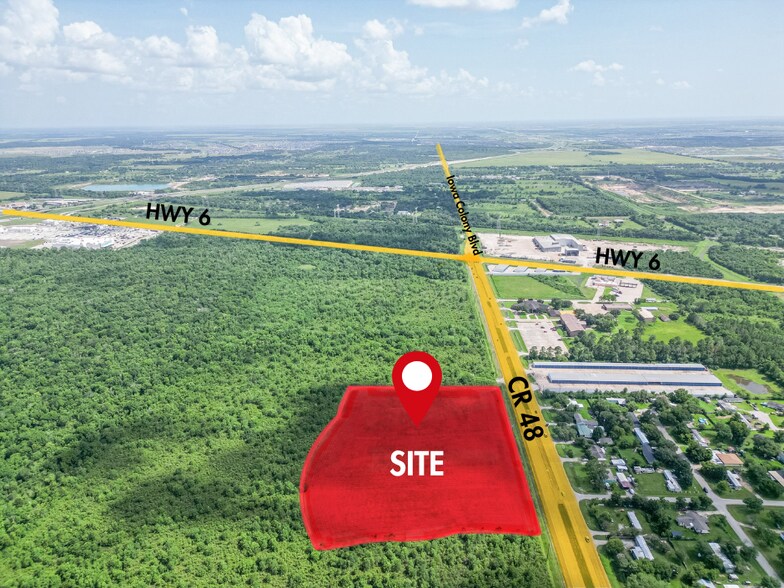 0 CR 48, Manvel, TX à vendre - Photo de l’immeuble – Image 1 sur 11