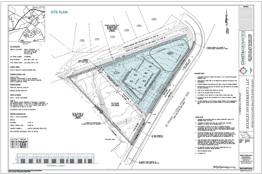 4636 East Coast Ln, Shallotte, NC à louer - Plan de site – Image 3 sur 3