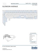 1100 Glendon Ave, Los Angeles, CA à louer Plan d’étage– Image 1 sur 1