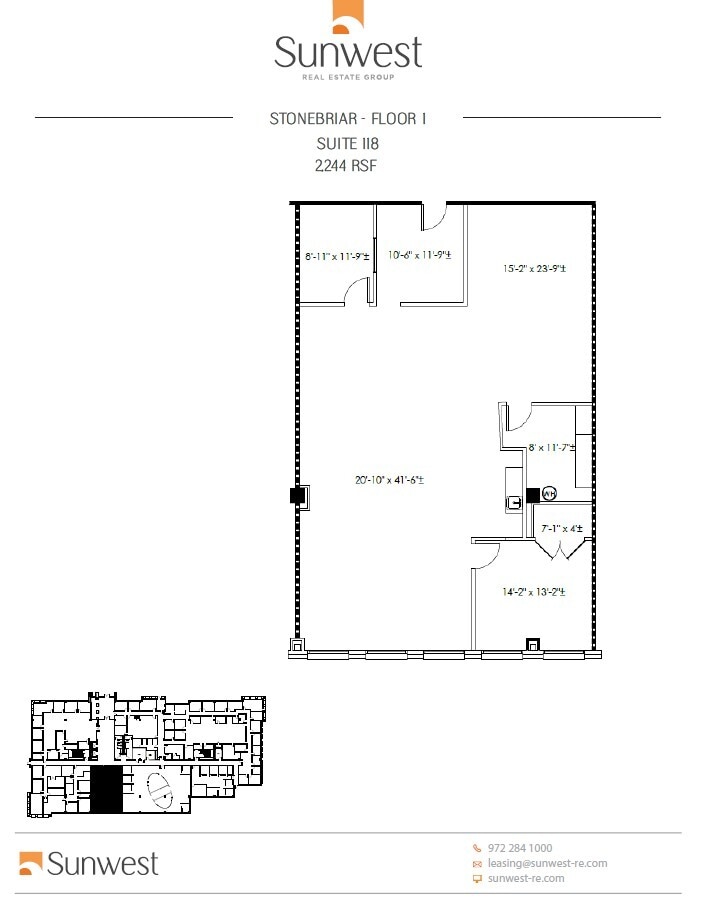 2500 Legacy Dr, Frisco, TX à louer Plan d’étage– Image 1 sur 1