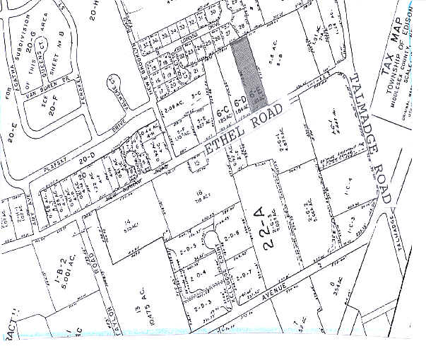 40 Ethel Rd, Edison, NJ à vendre - Plan cadastral – Image 3 sur 4