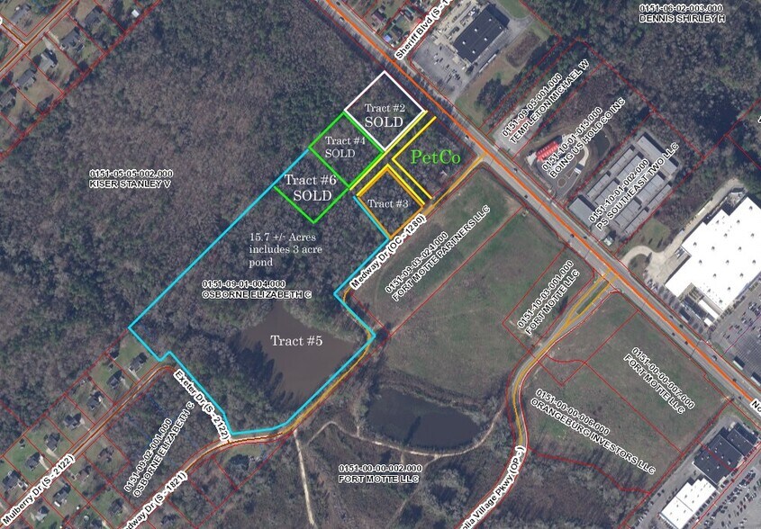 19.6 Acres North Road, Orangeburg, SC à vendre - Photo de l’immeuble – Image 2 sur 4
