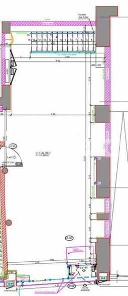 Local commercial dans La Rochelle à louer - Plan d’étage – Image 2 sur 2