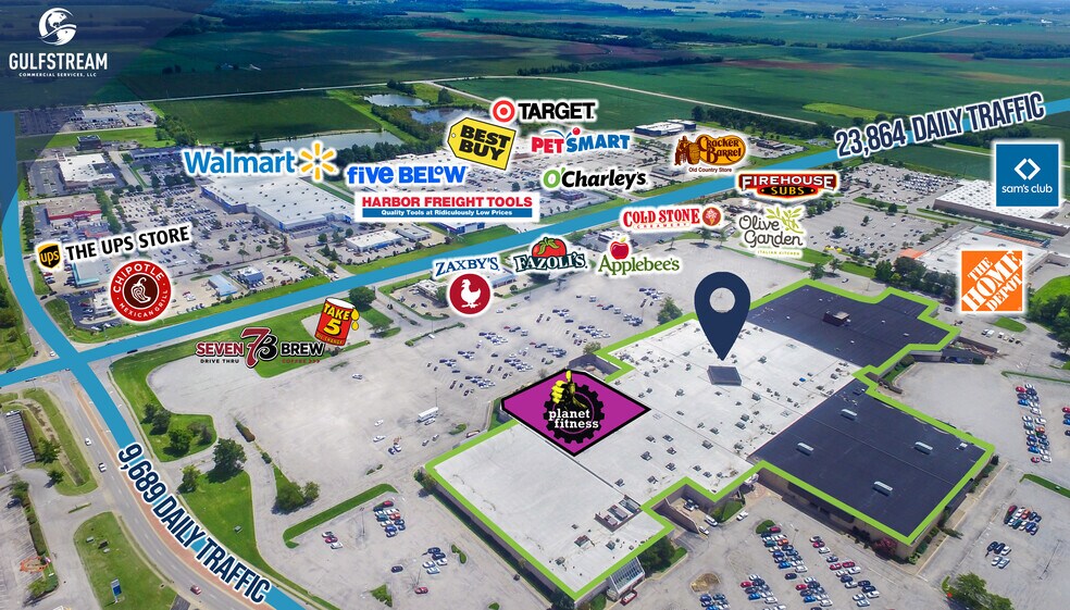 5000 Frederica St, Owensboro, KY à louer - Aérien – Image 3 sur 15