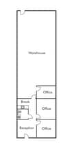 7343 Ronson Rd, San Diego, CA à louer Plan d’étage– Image 1 sur 1