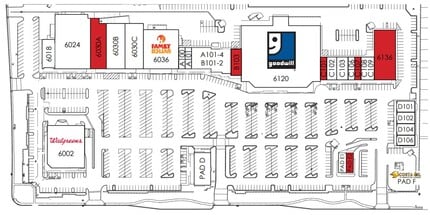6016 E Main St, Mesa, AZ à louer Plan de site– Image 1 sur 1