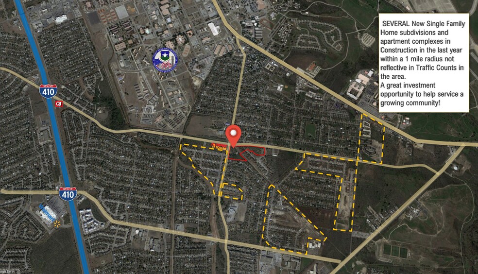 5810 Medina Base Road, San Antonio, TX à vendre - Photo de l’immeuble – Image 2 sur 3