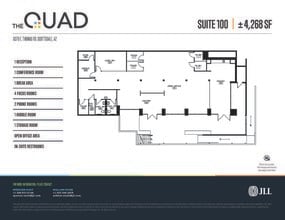 6320 E Thomas Rd, Scottsdale, AZ à louer Plan d’étage– Image 1 sur 1