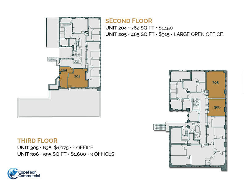 201 N Front St, Wilmington, NC à louer Plan d’étage– Image 1 sur 1