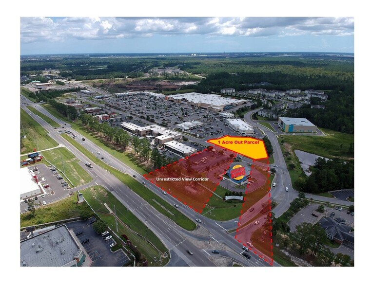 1102 New Point Blvd, Leland, NC à louer - Aérien – Image 2 sur 3