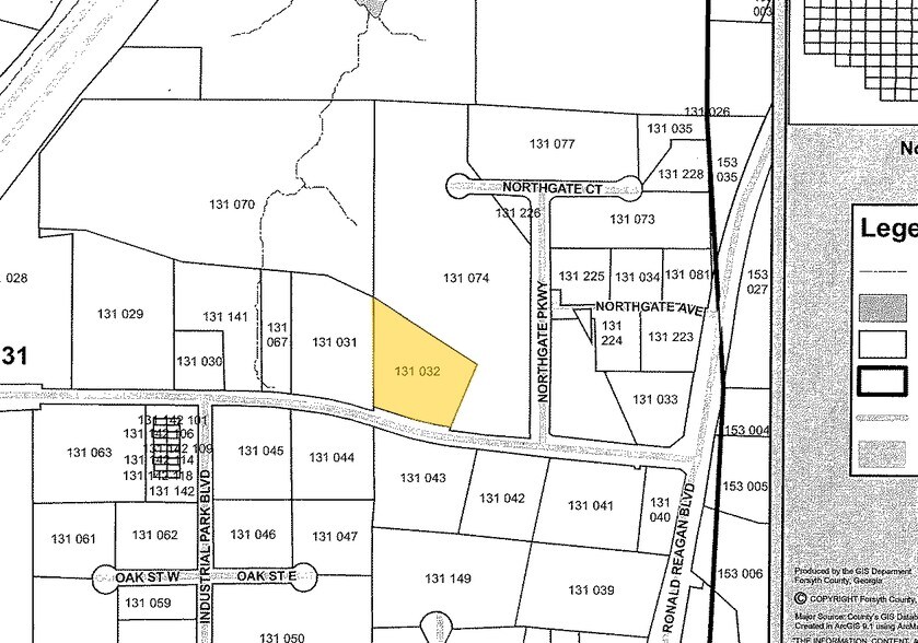 2395 Pendley Rd, Cumming, GA à louer - Plan cadastral – Image 2 sur 3