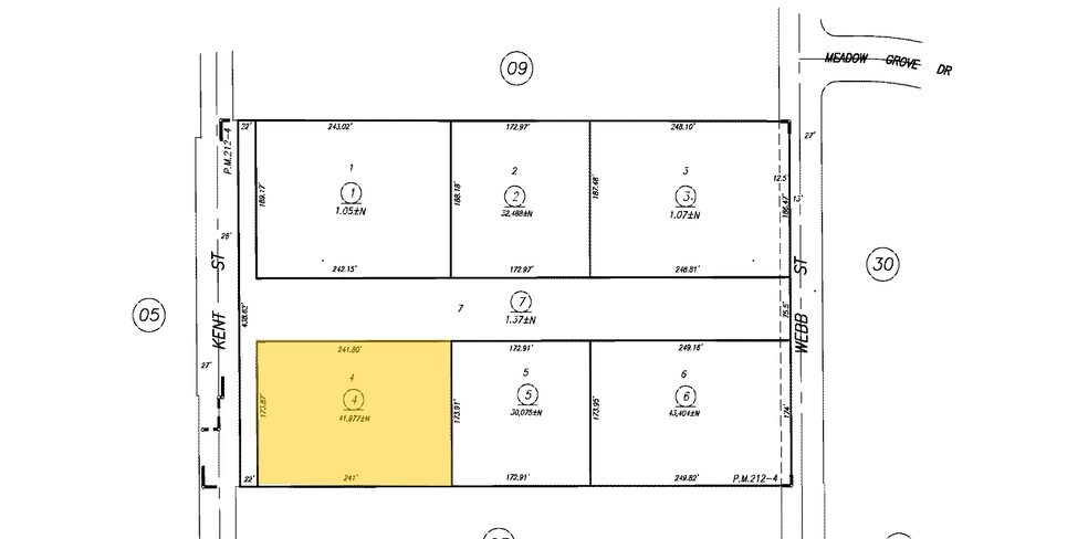 9743 Kent St, Elk Grove, CA à louer - Plan cadastral – Image 3 sur 6