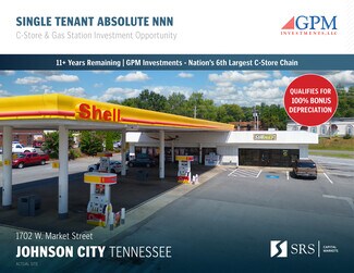 Plus de détails pour 1702 W Market St, Johnson City, TN - Local commercial à vendre