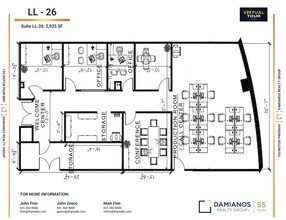 150 Motor Pkwy, Hauppauge, NY à louer Plan d’étage– Image 1 sur 1