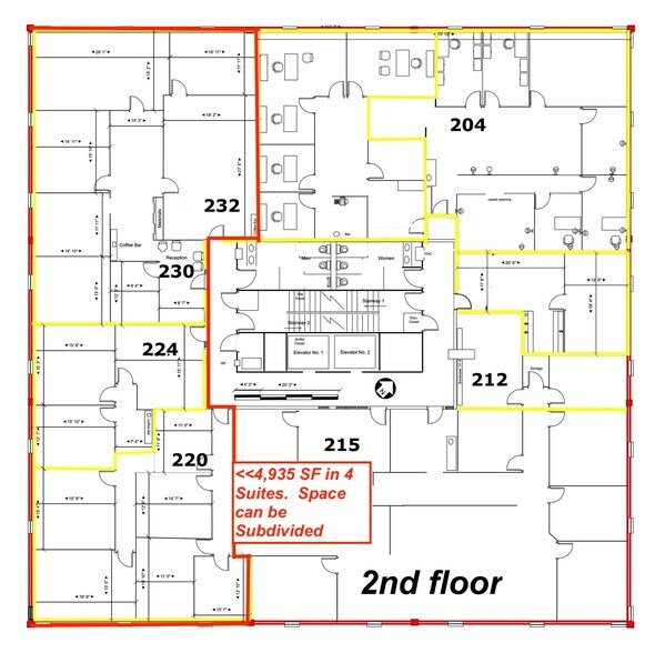 6801 Broadway Ext, Oklahoma City, OK à louer - Plan d’étage – Image 3 sur 5