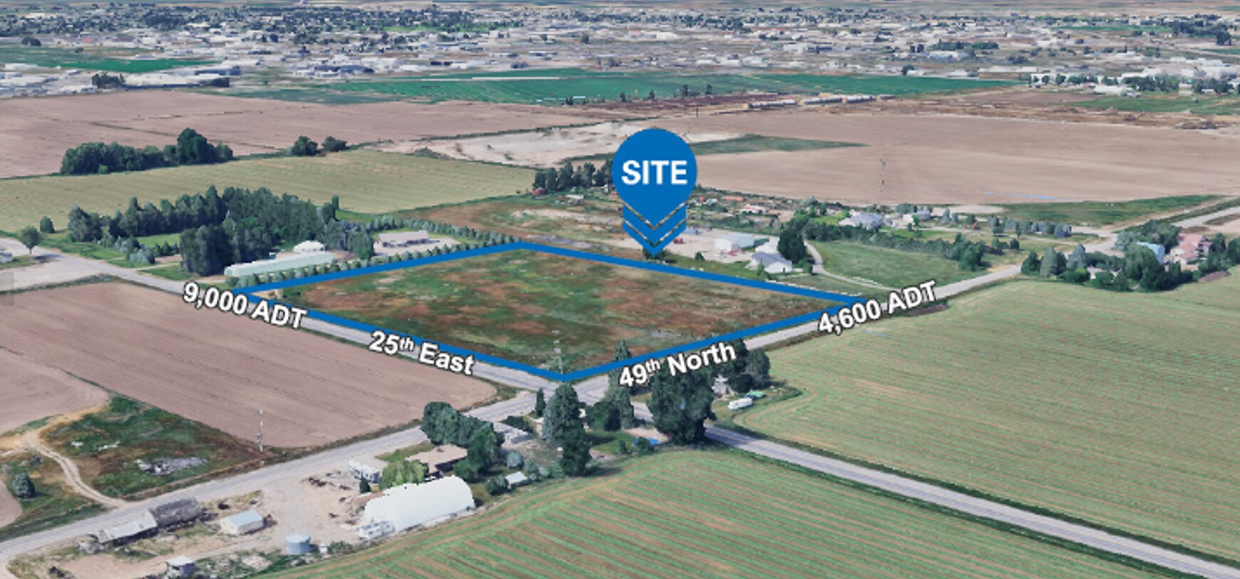 4865 25th E, Idaho Falls, ID à vendre Aérien– Image 1 sur 7