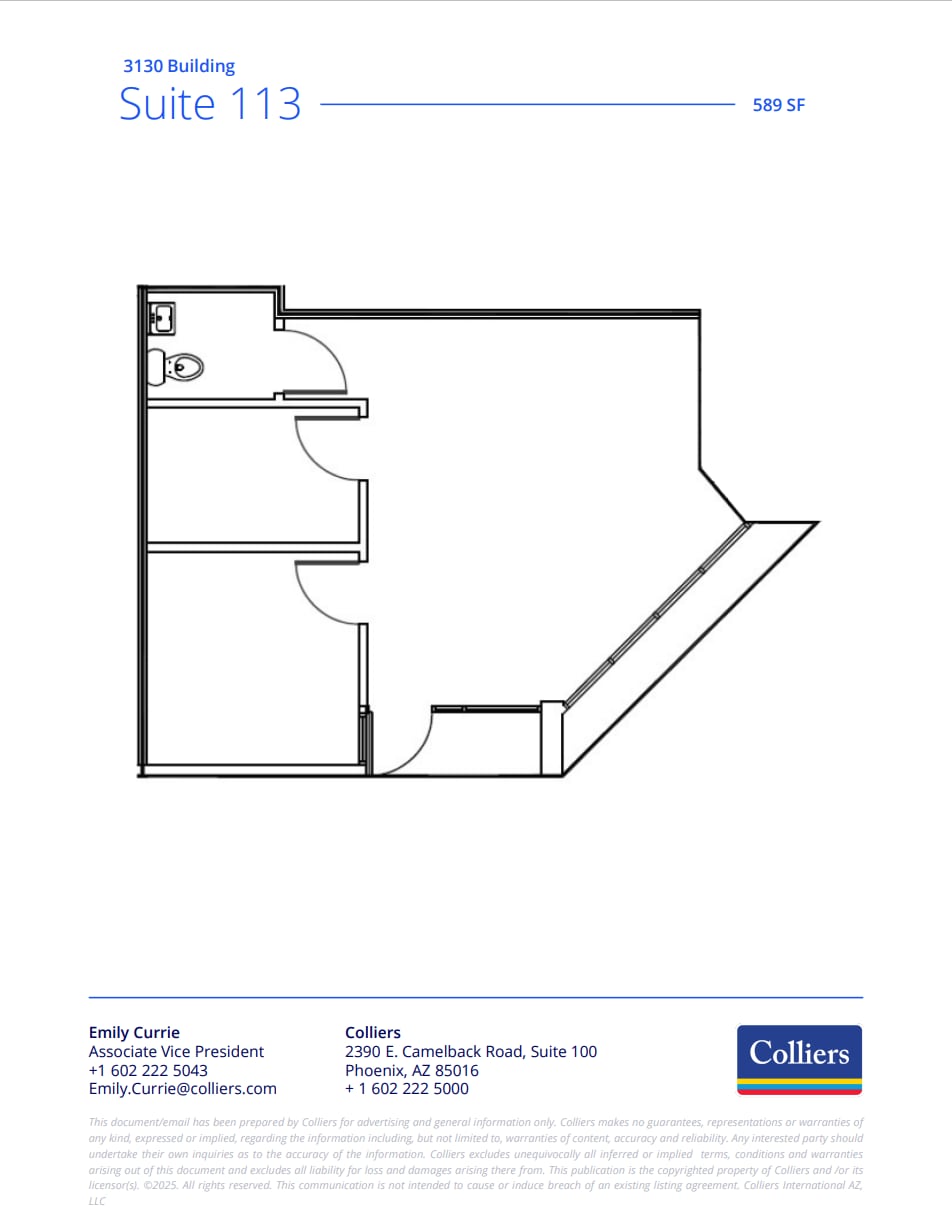 3150 N Arizona Ave, Chandler, AZ à louer Plan d’étage– Image 1 sur 1