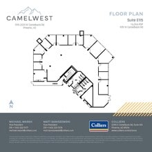 2001 W Camelback Rd, Phoenix, AZ à louer Plan d’étage– Image 1 sur 1