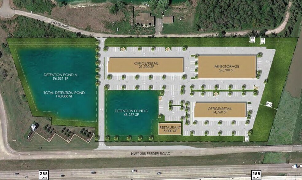 11.71 AC - 288 hwy, Manvel, TX à vendre - Photo de l’immeuble – Image 2 sur 3