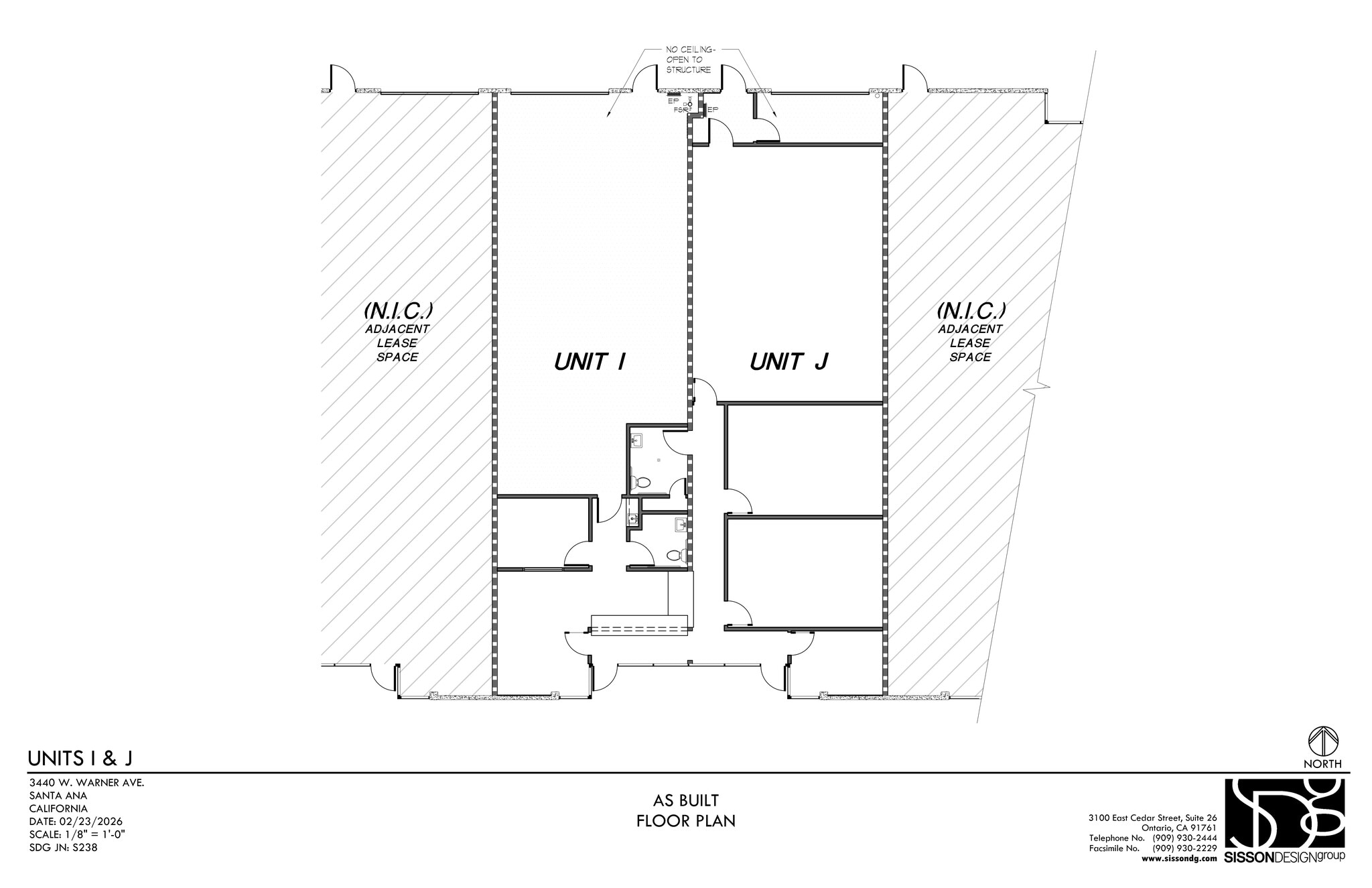 3400 W Warner Ave, Santa Ana, CA à louer Plan de site– Image 1 sur 1