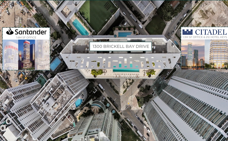 1300 Brickell Bay Dr, Miami, FL à vendre - Photo de l’immeuble – Image 3 sur 8