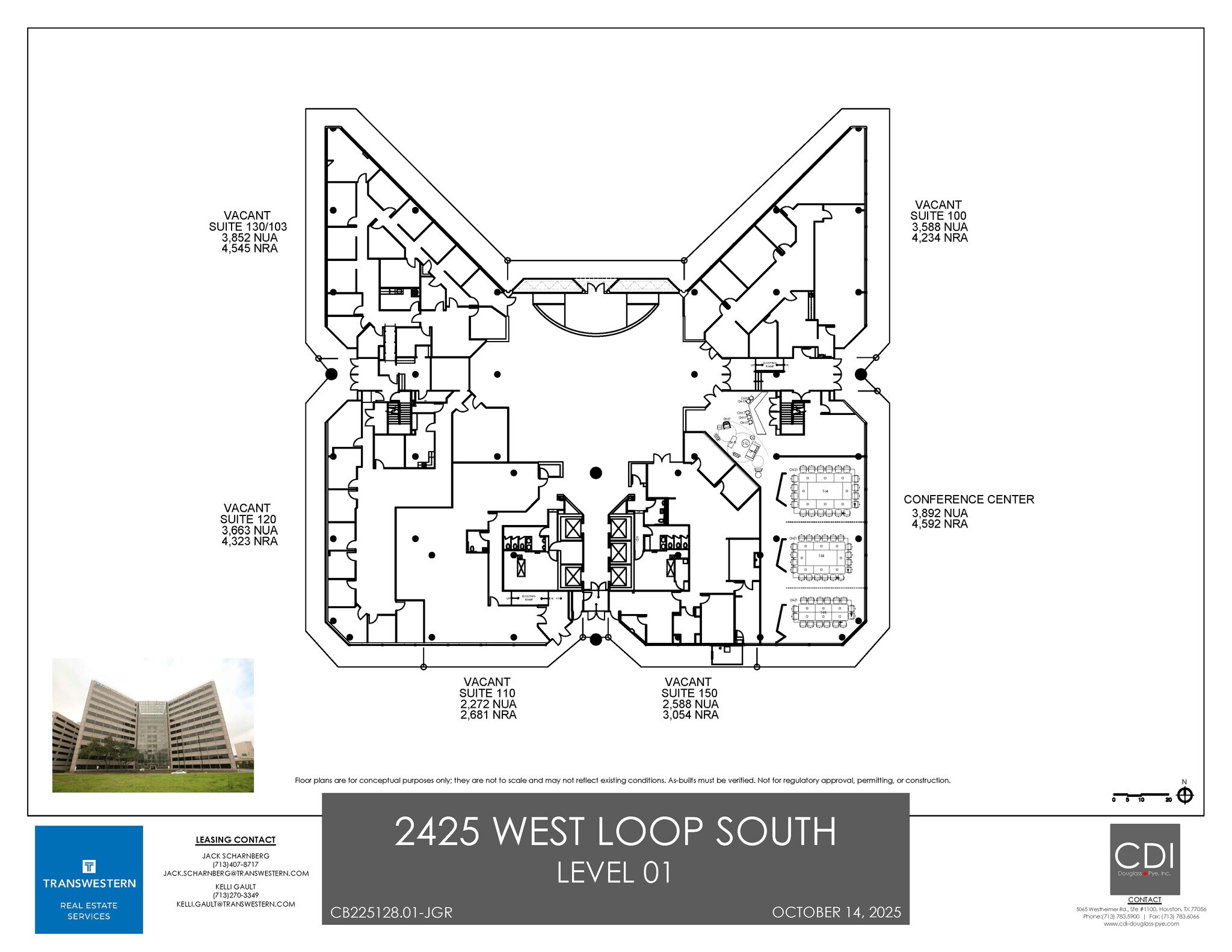 2425 West Loop South, Houston, TX à louer Plan d’étage– Image 1 sur 1