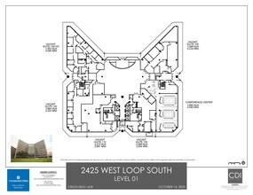 2425 West Loop South, Houston, TX à louer Plan d’étage– Image 1 sur 1