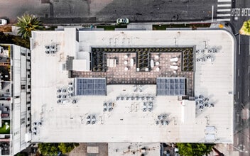 1446 N Detroit St, Los Angeles, CA - VUE AÉRIENNE  vue de carte