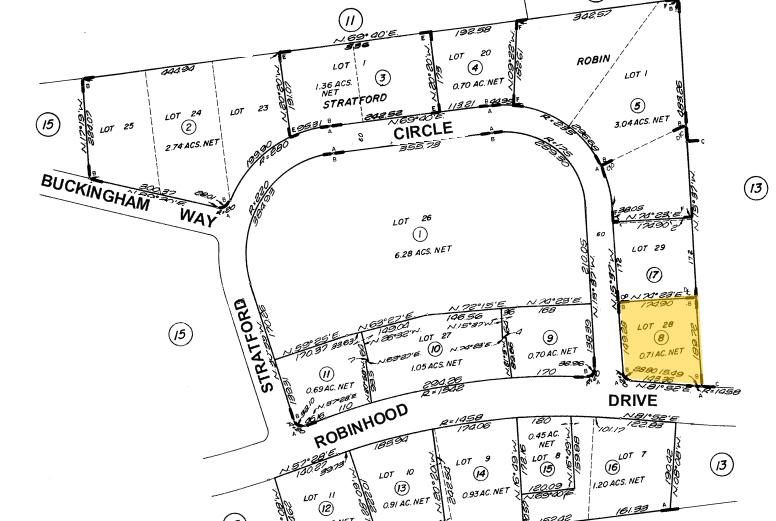 1035 W Robinhood Dr, Stockton, CA à louer - Plan cadastral – Image 3 sur 10