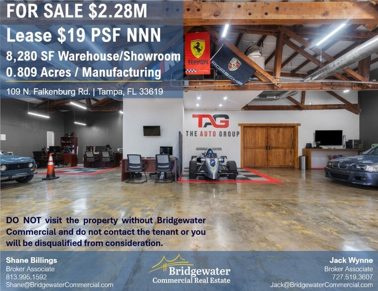 109 N Falkenburg Rd, Tampa, FL à vendre - Photo de l’immeuble – Image 1 sur 48