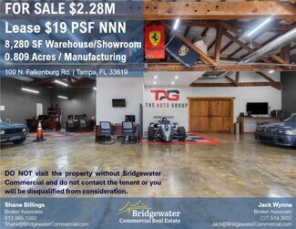 Plus de détails pour 109 N Falkenburg Rd, Tampa, FL - Industriel/Logistique à vendre