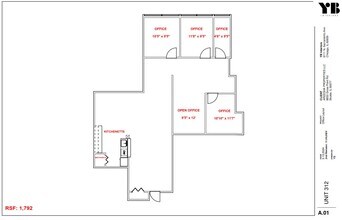 8831-8833 Gross Point Rd, Skokie, IL à louer Plan d’étage– Image 1 sur 1