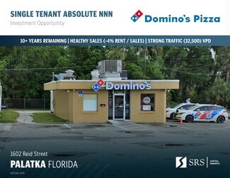Plus de détails pour 1602 Reid St, Palatka, FL - Local commercial à vendre