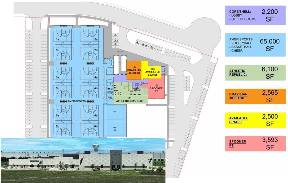 3101 Fit Sport Life Blvd, Rockwall, TX à louer - Plan d’étage – Image 3 sur 5
